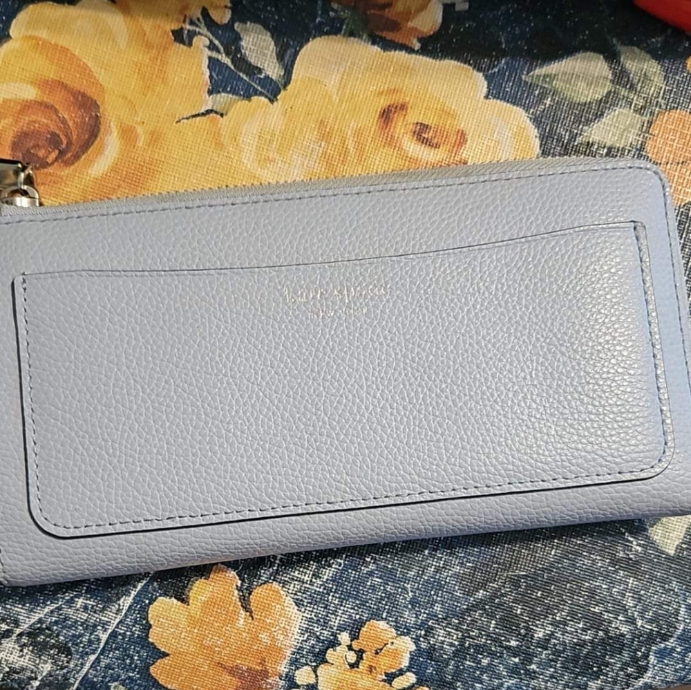 Kate Spade wallet in light blue